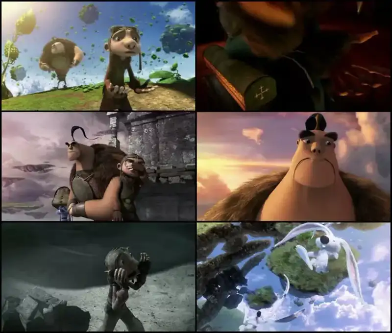 dragon , hunters , 2008 , hindi-english , dual , audio , bluray , full , movie