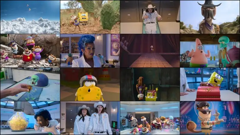 saving , bikini , bottom: , the , sandy , cheeks , movie , 2024 , hindi-english