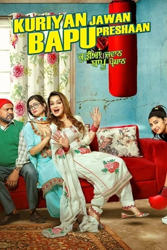 Download Kuriyan Jawan Bapu Preshaan | 2021 | Punjabi DD2.0 | WEB-DL | Full Movie 480p 720p 1080p