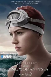 Download Young Woman and the Sea | 2024 | Hindi Dubbed | 1080p